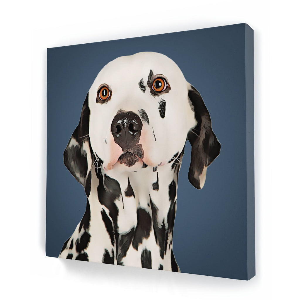 Custom Pet Portrait - Square Canvas