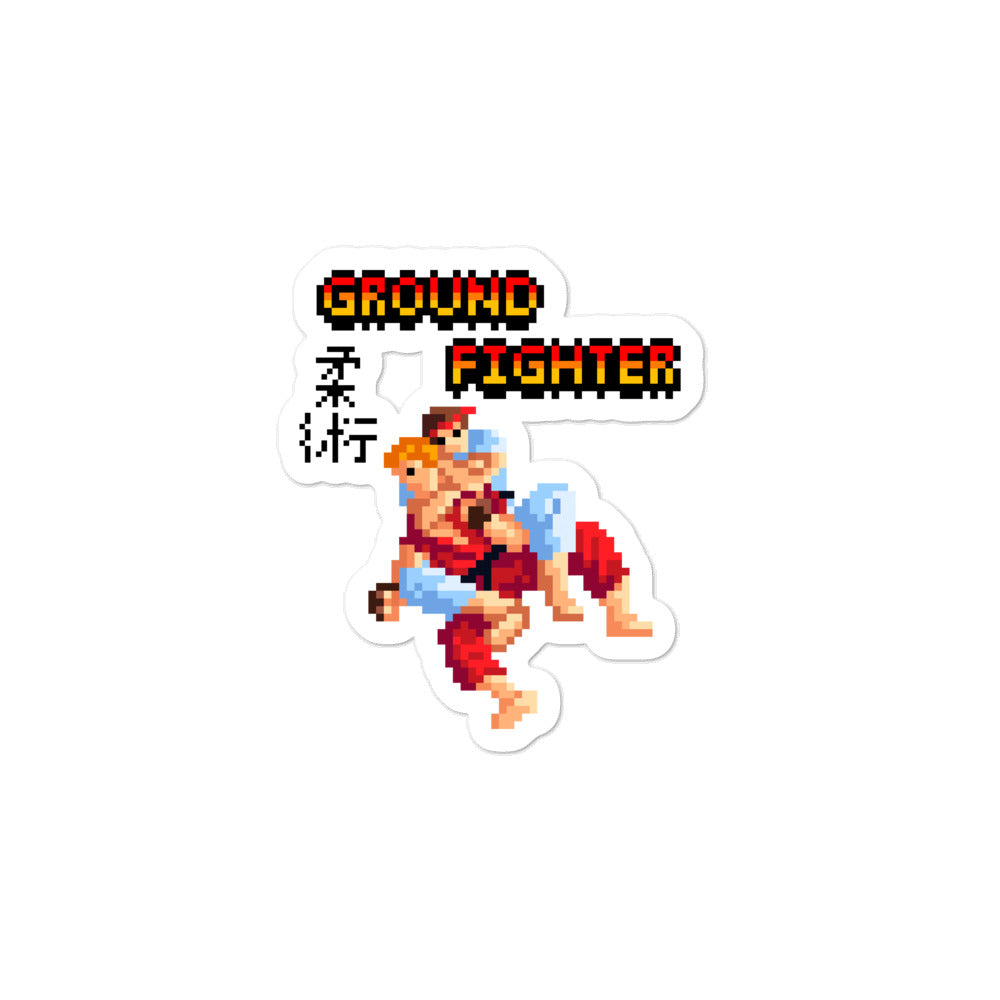 Ground Fighter Sticker