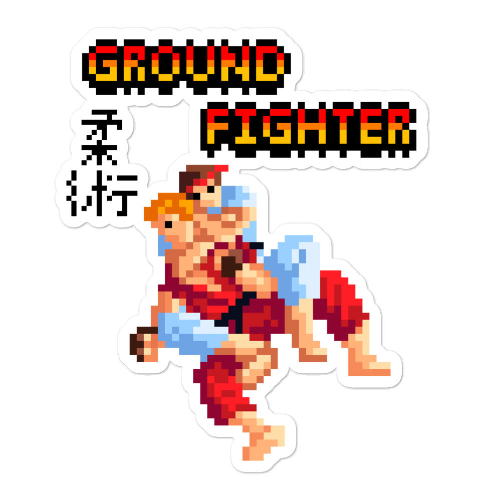 Ground Fighter Sticker