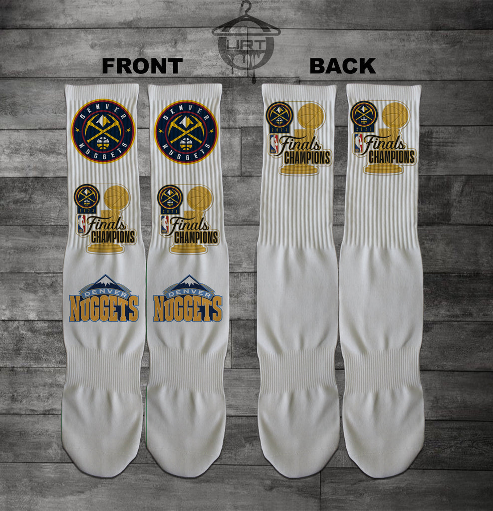 Denver Nuggets Championship Socks - Ourt